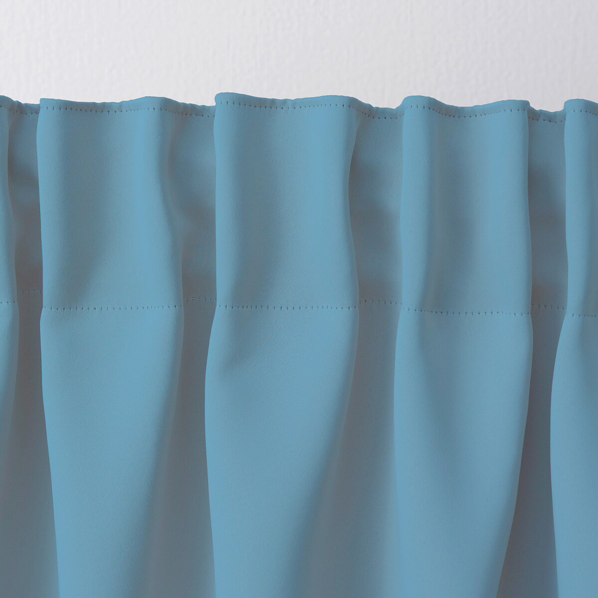 Zasłona zaciemniająca na taśmie marszczącej niebieski 140 x 280 cm 1 szt. 140x280 niebieski