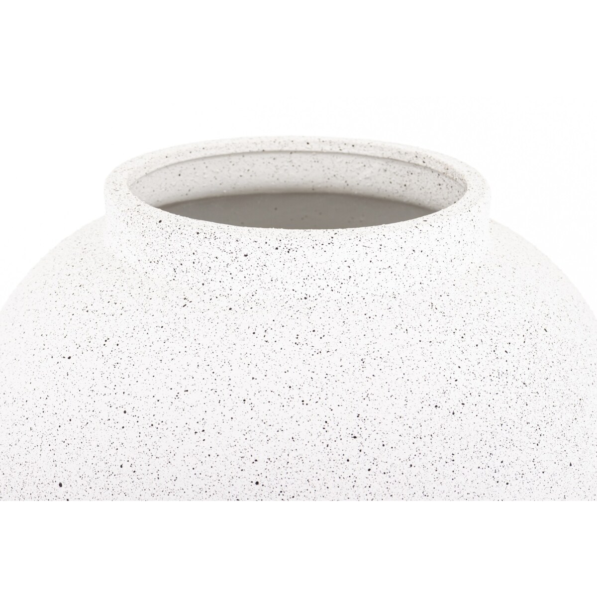 Wazon ceramiczny 37x21x21 cm MIAMI biały
