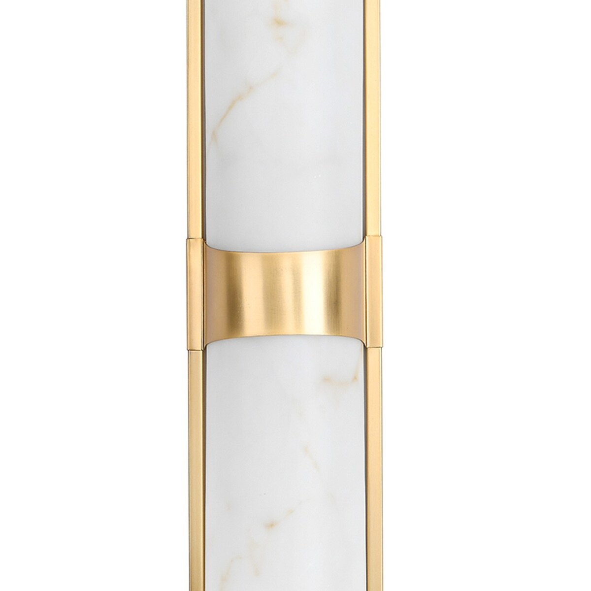 Lampa ścienna MURO LED biały marmur 66 cm