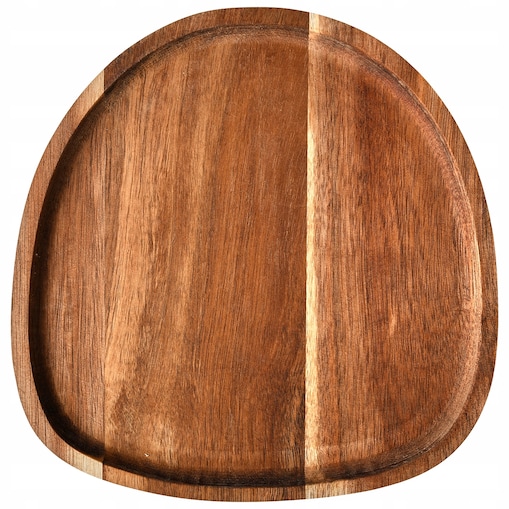 TACA KUCHENNA DREWNIANA NA NACZYNIA KLUCZE BOHO TACKA DO SALONU DOMU 20cm