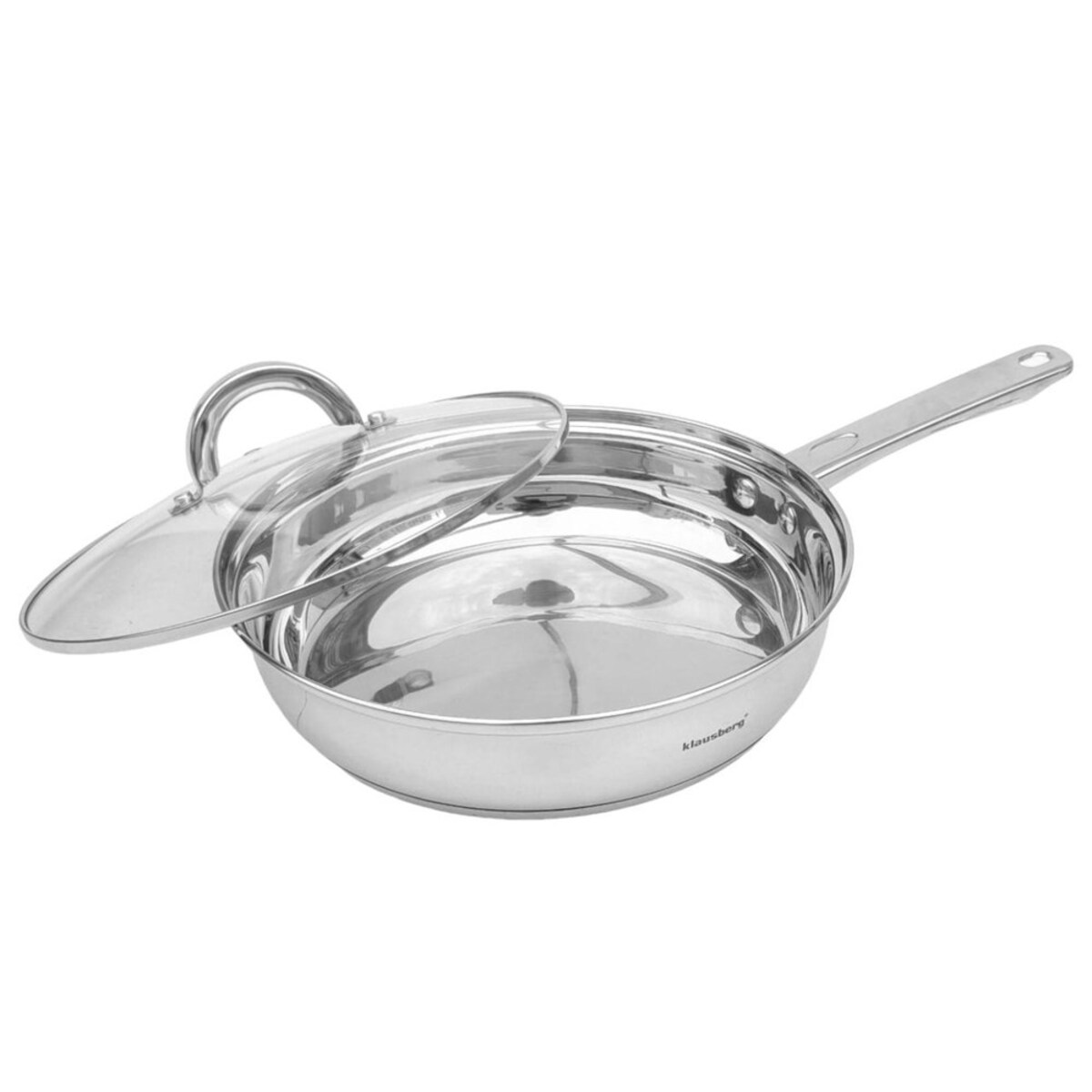 Klausberg patelnia stalowa z wkładem do jajek 24cm KB7607