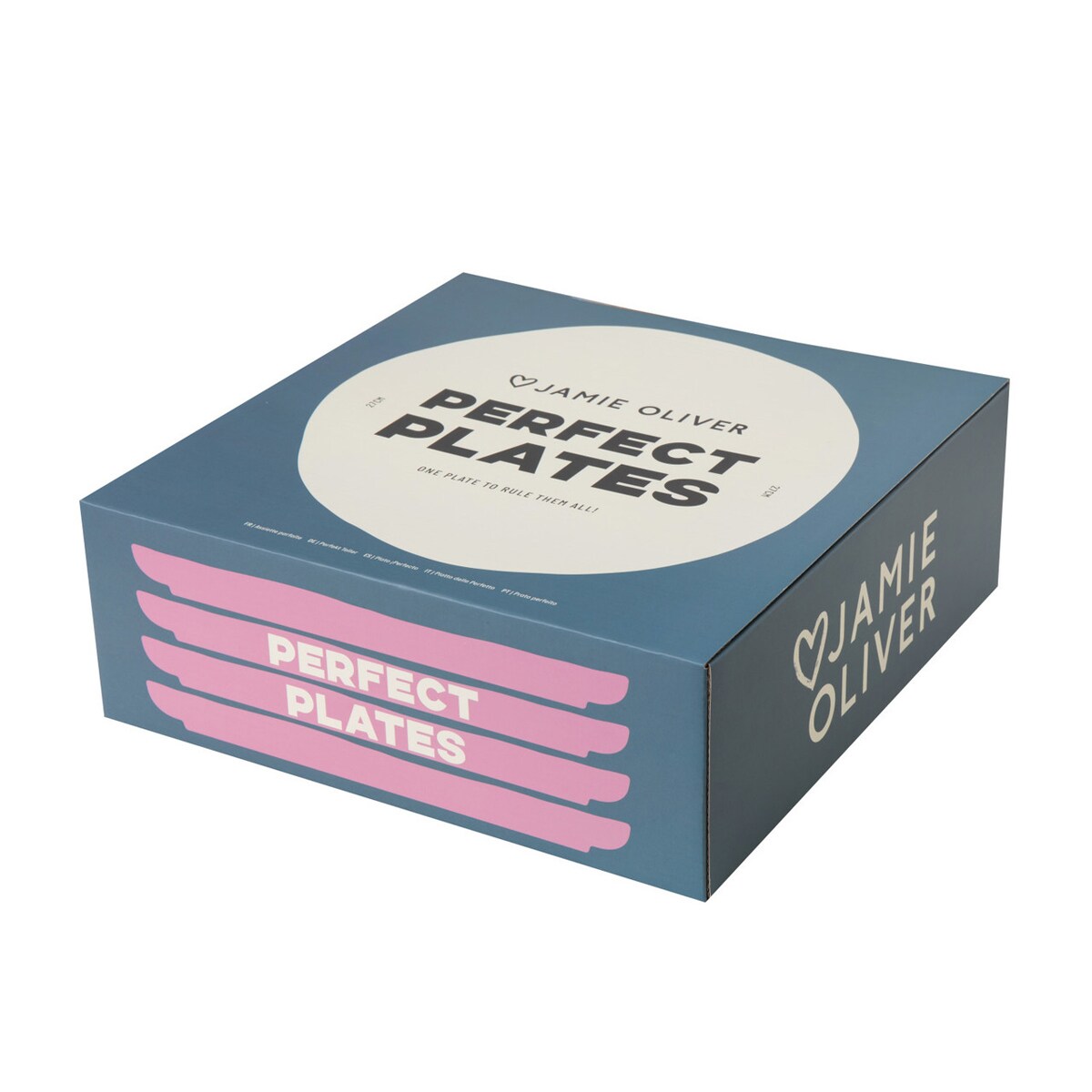 Jamie Oliver komplet talerzy obiadowych 4 sztuki Big Love Perfect Plate 27 cm