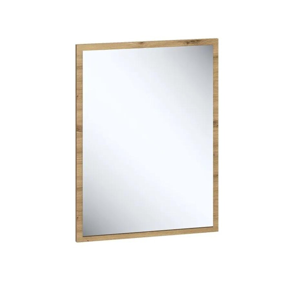 Lustro wiszące NIKOLA 65x50 dąb artisan