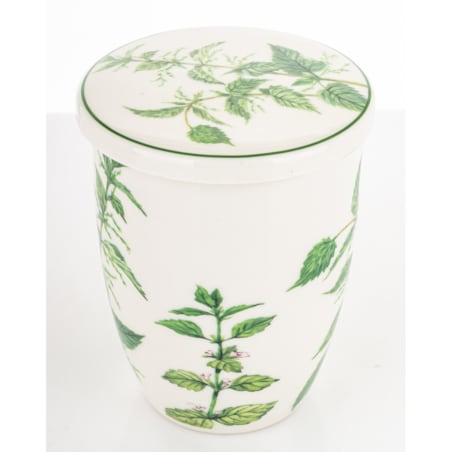 Kubek z zaparzaczem 350 ml w pudełku 12x12x9 cm HERBES pokrzywa