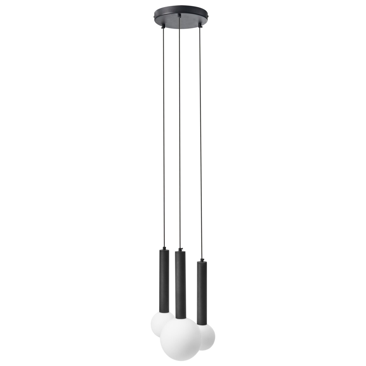 Lampa wisząca LED BOUES Metal Czarny