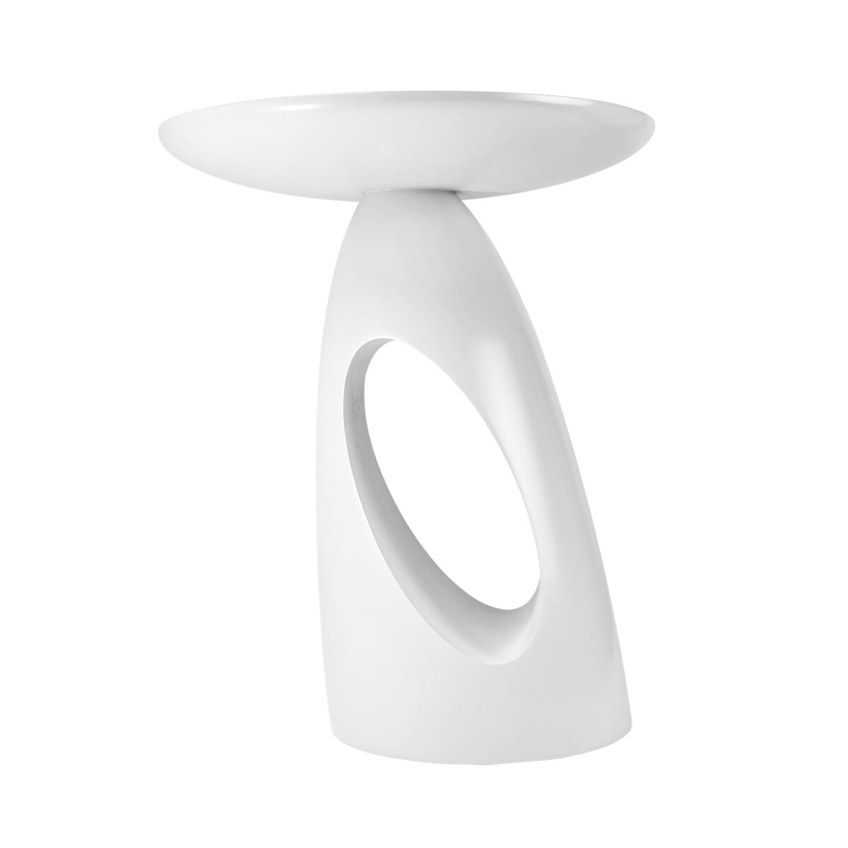 Stolik drewniany różne kolory Island, kolor biały ral