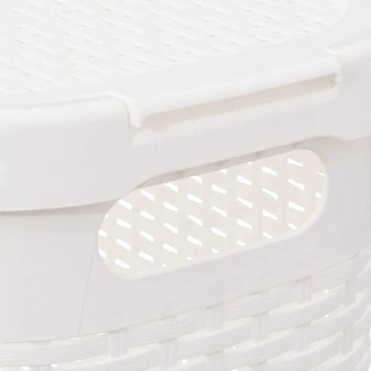 Wysoki kosz na pranie z plastiku, 40 l