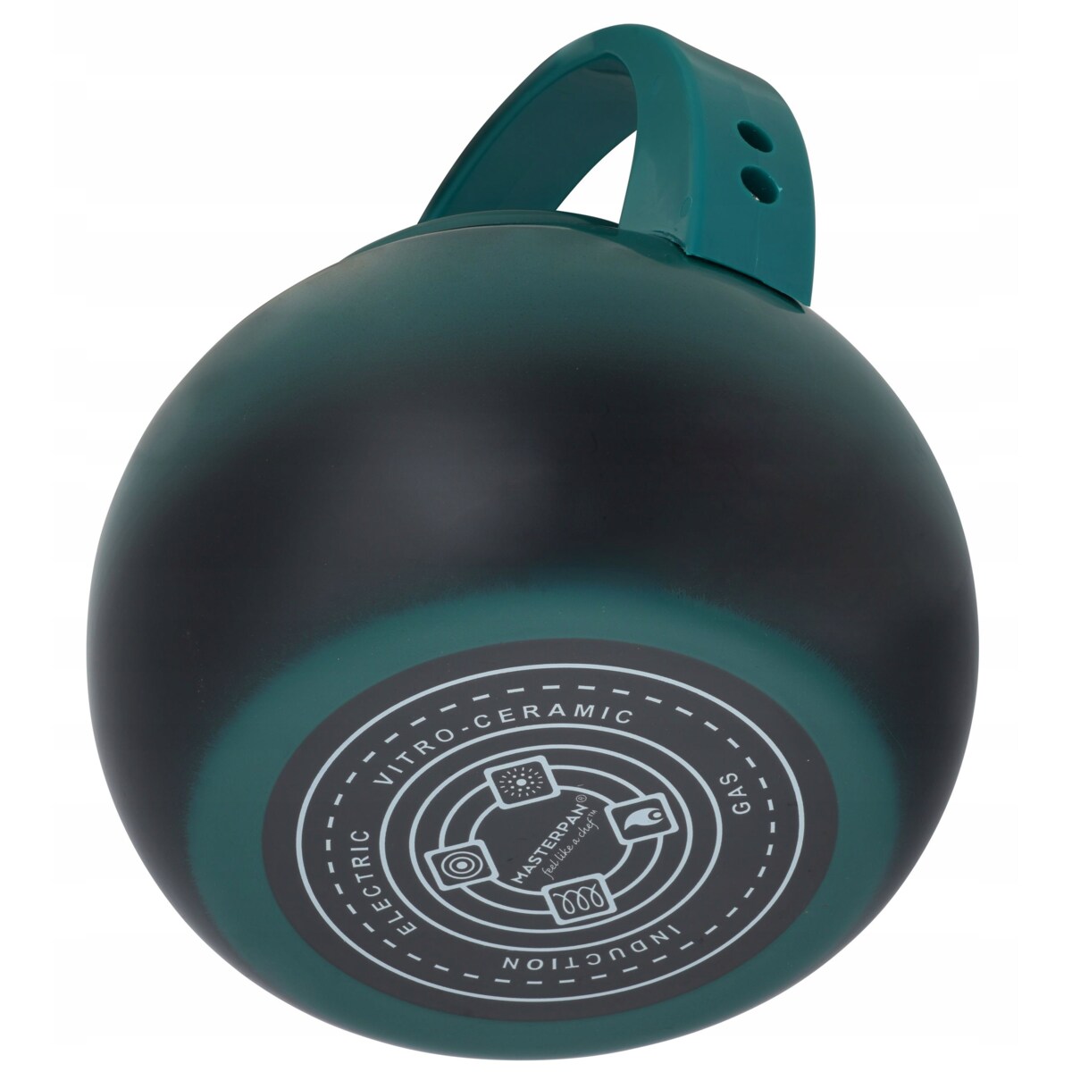 Czajnik Emaliowany Retro 2.2L Zielony Z Gwizdkiem Stal Węglowa Indukcja Gaz