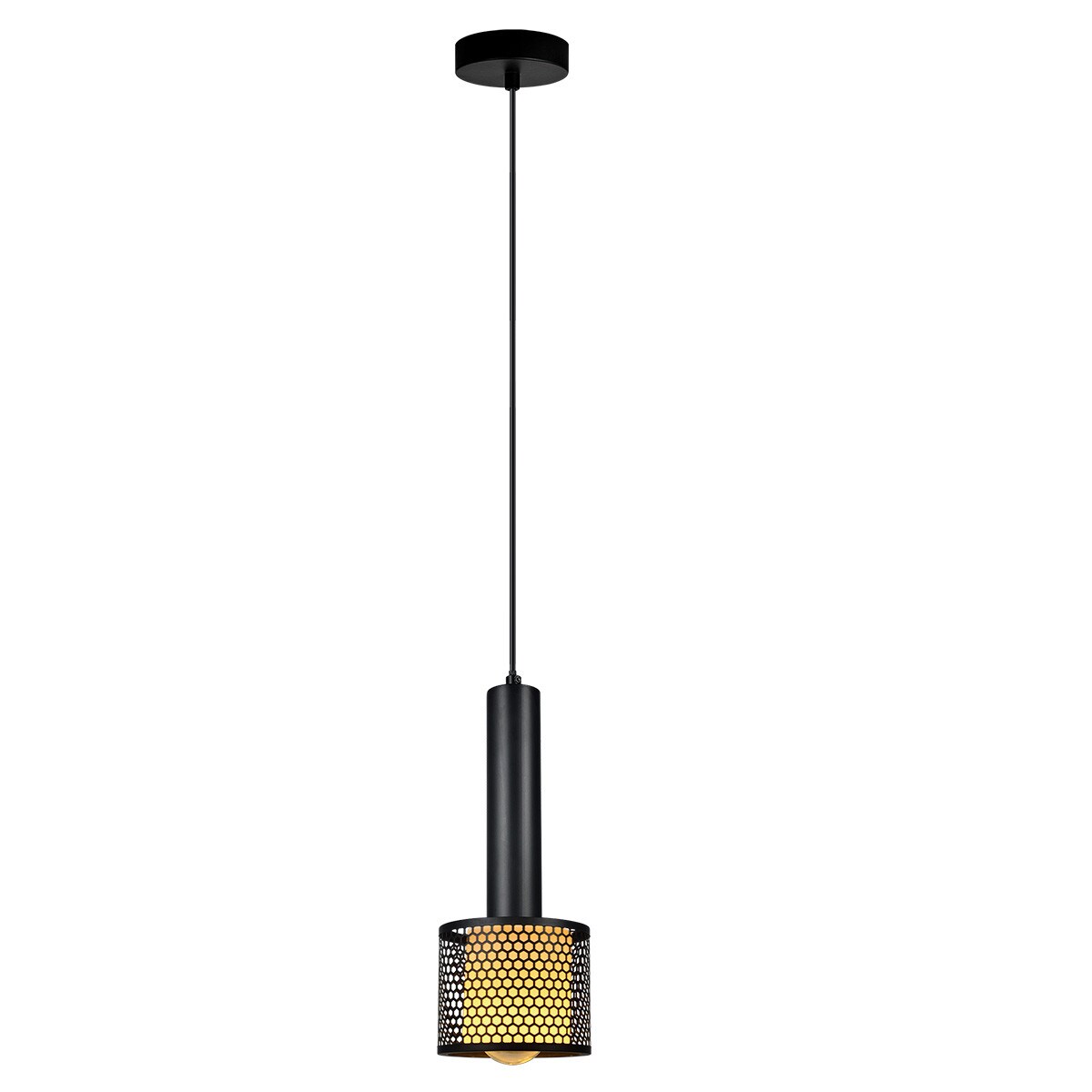 Lampa wisząca Light Prestige Amo czarny 1 x E27 1 szt.