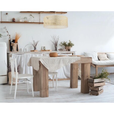 Lampa wisząca BOHO 40 rattan naturalny