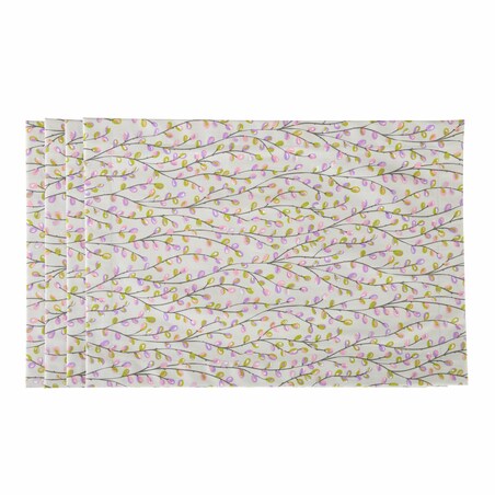 Powlekane podkładki plamoodporne Purple Catkins – komplet 4 szt.