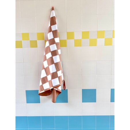 Ręcznik kąpielowy OLYA KIDS wzór CHESS TERRA XL 180x160cm