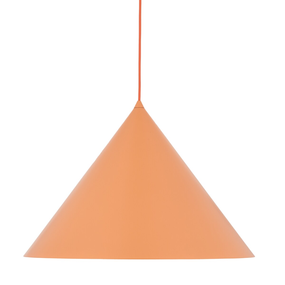 Lampa wisząca TK Lighting CONO XL 11386 pomarańczowa loft E27 regulowana do 170 cm