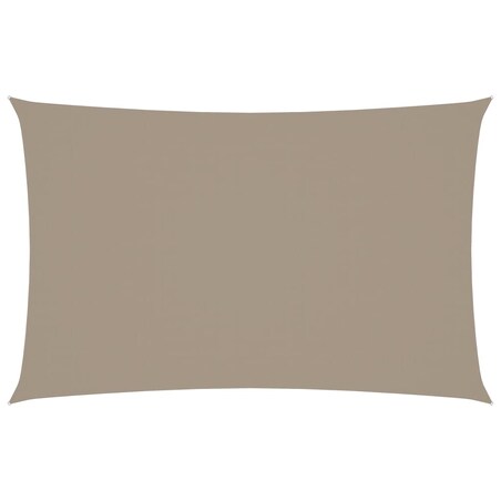 vidaXL Prostokątny żagiel ogrodowy, tkanina Oxford, 2x4,5 m, taupe