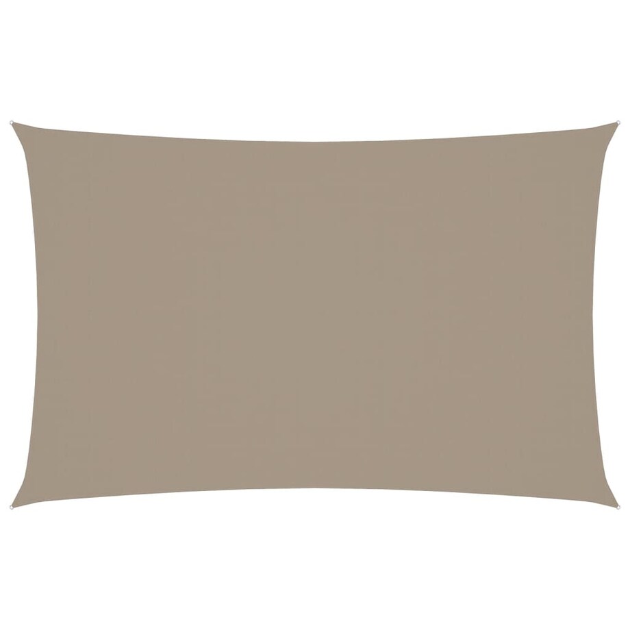 vidaXL Prostokątny żagiel ogrodowy, tkanina Oxford, 2x4,5 m, taupe