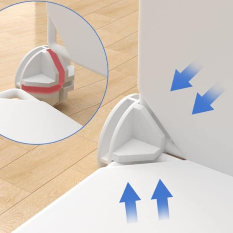 Szafa modułowa garderoba szafka regał półka biała duża