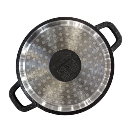 Zestaw 3 garnków z powłoką granitową 2.5l/4.3l/6.8L 8 ele KLAUSBERG crack design