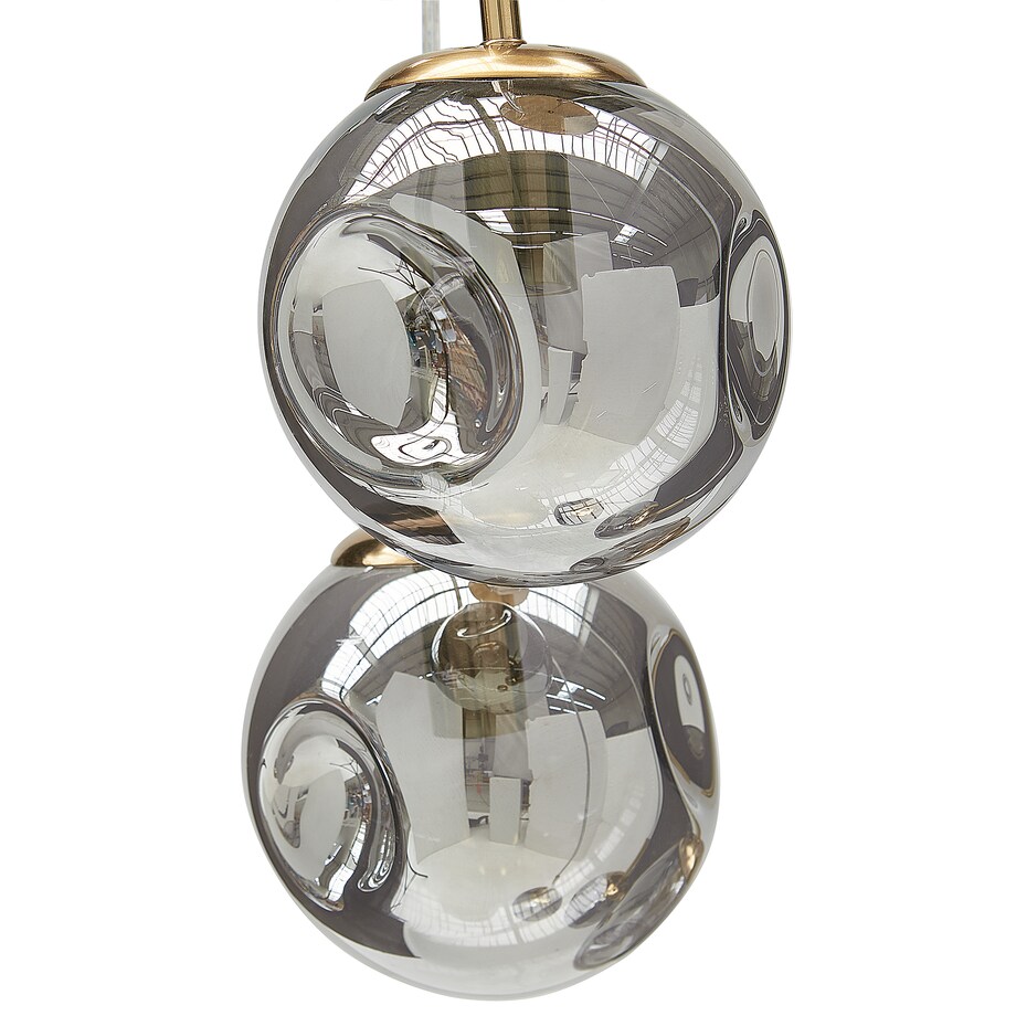 Lampa wisząca RALFES Szkło Mosiężny