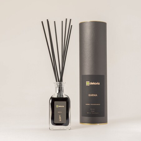 Dyfuzor zapachowy z patyczkami Karma, 5x5x25 cm