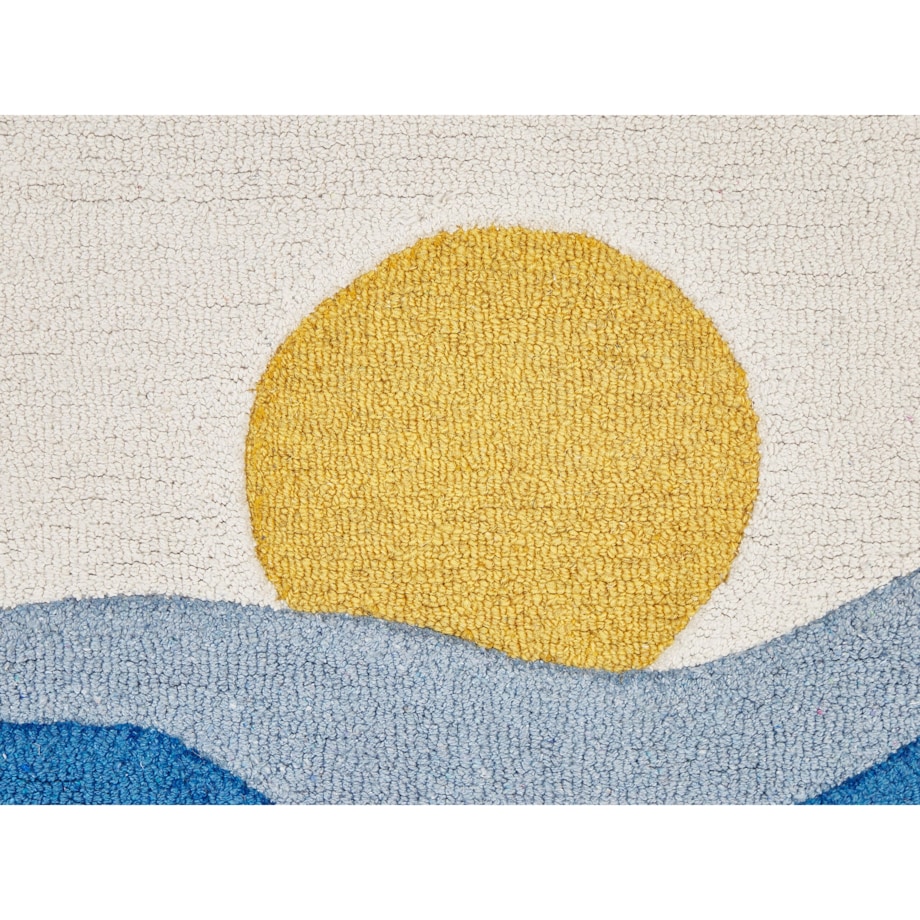 Dekoracja ścienna z frędzlami bawełniana wielokolorowa HASILPUR