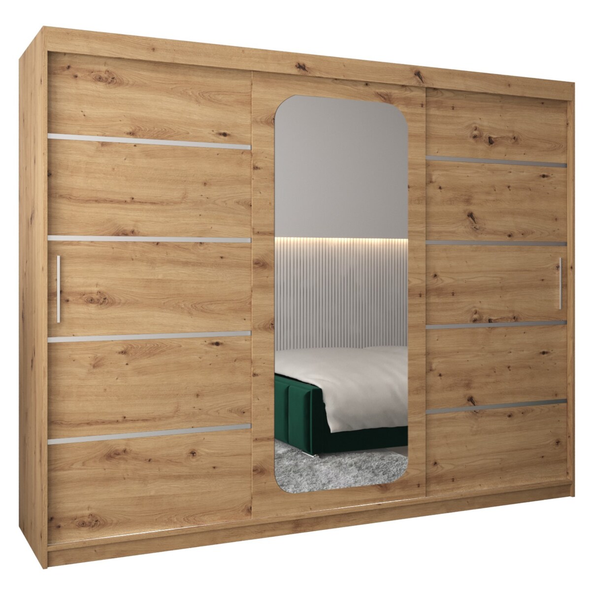 Szafa przesuwna Garderoba PROMO V2 250 artisan/artisan