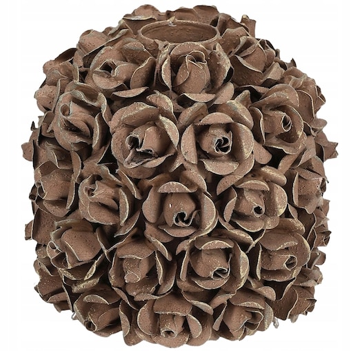 WAZON WAZONIK NA JEDEN KWIAT RÓŻE KWIATY MAŁY 10cm LOFT METALOWY RETRO