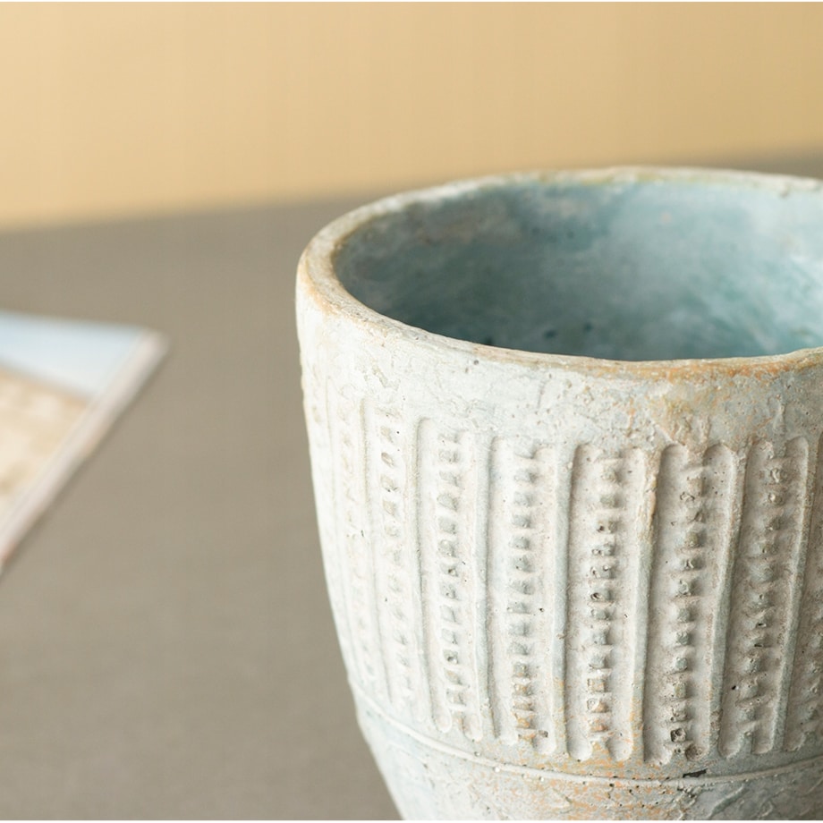 DONICA ZOE betonowa szara śr. 14cm