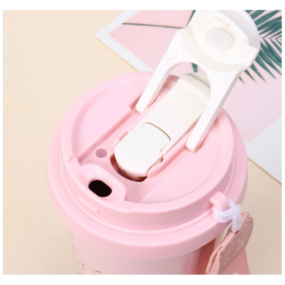 KUBEK TERMICZNY z uchwytem i ustnikiem, przenośny 550ml BD28WZ2