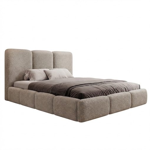 Łóżko Tapicerowane Capri 160X200 Stelaż Pojemnik Na Pościel Abriamo 03