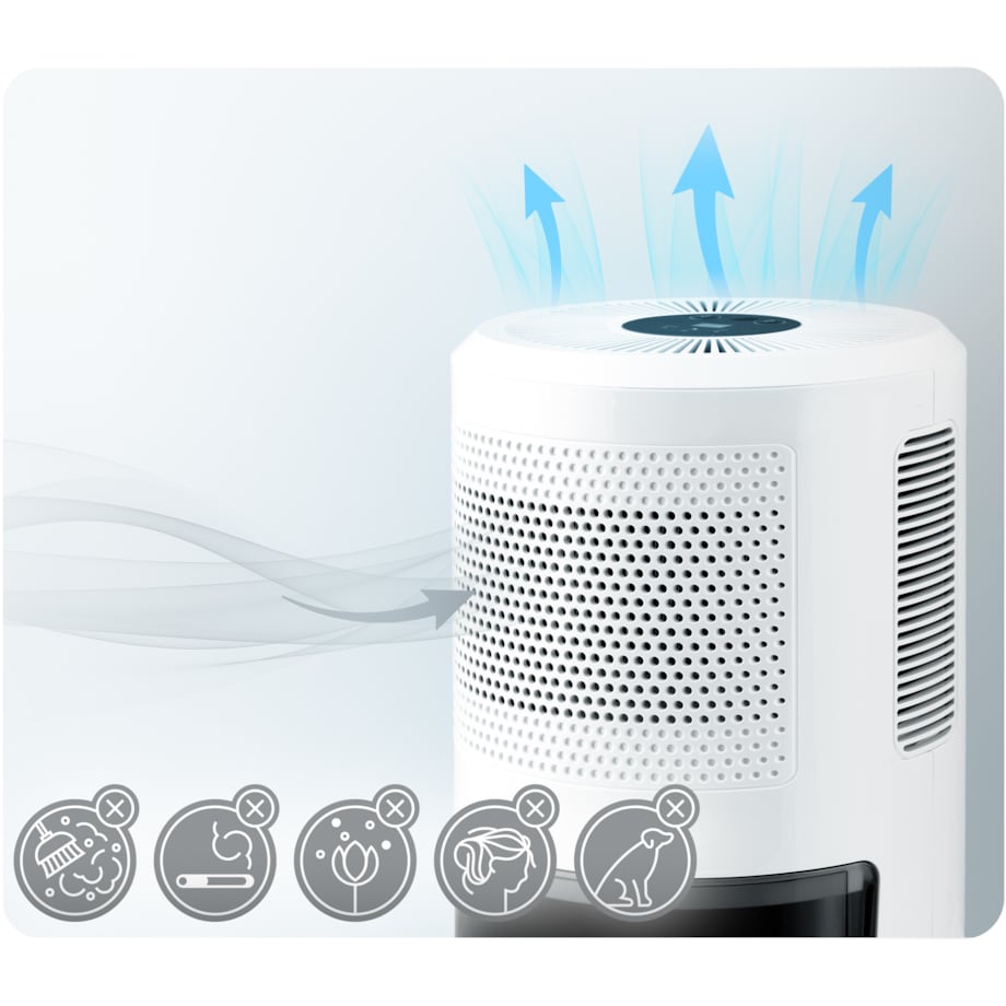 Osuszacz powietrza pochłaniacz wilgoci 60W timer led 353000 Berdsen