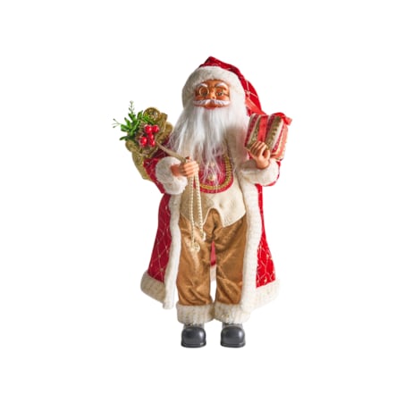 Dekoracja świąteczna RAMVATN Mikołaj 44 cm Czerwony