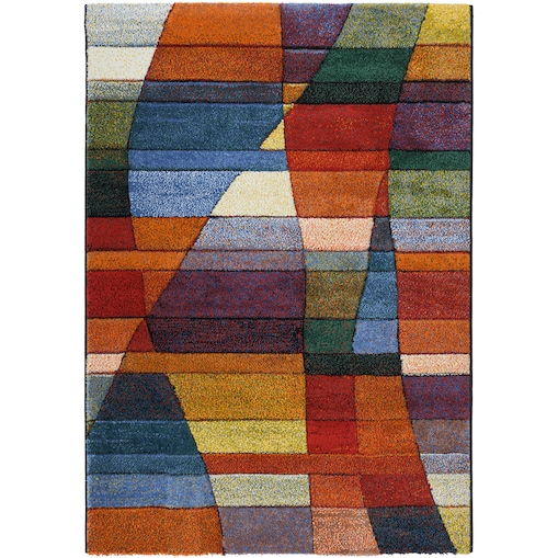 Dywan Zefir 120x170 cm e-floor OEKO-TEX geometryczny wielokolorowy