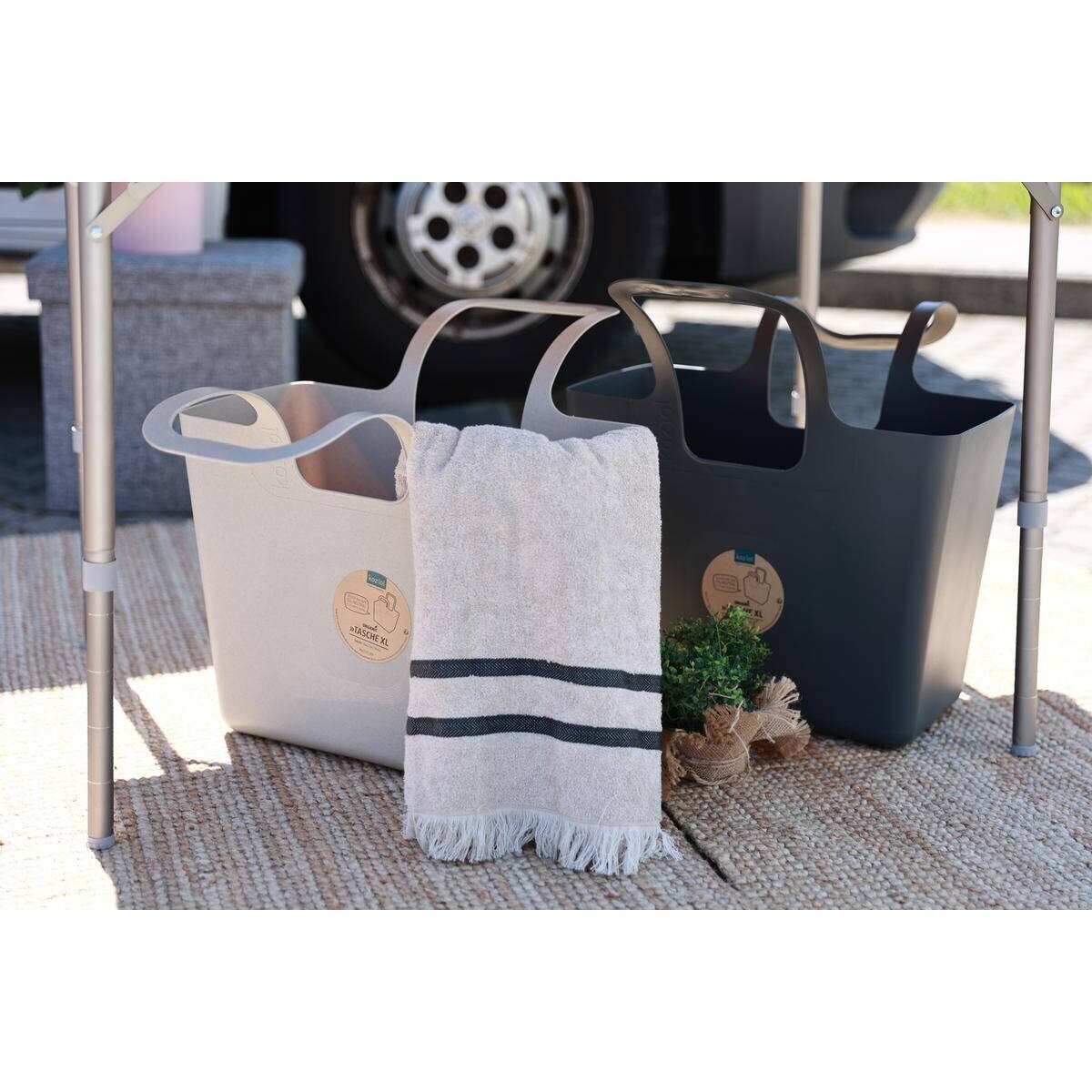 Wielofunkcyjna torba na zakupy, plażę TASCHE XL, KOZIOL