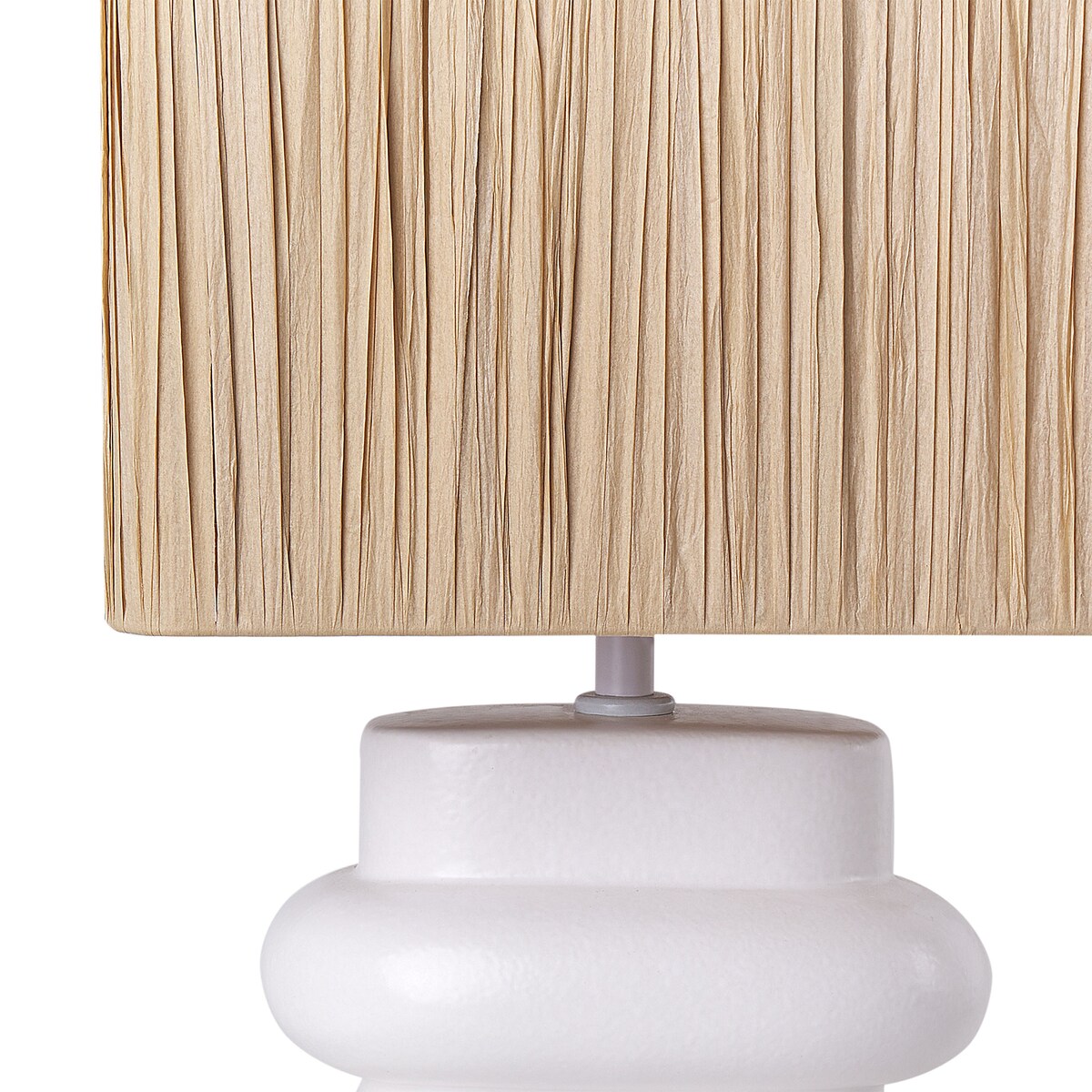 Lampa stołowa JUDY Ceramika Biały