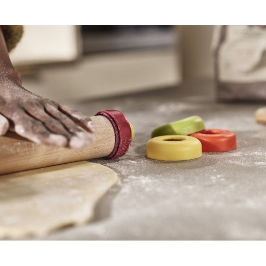 Wałek drewniany regulowany multikolor, Joseph Joseph