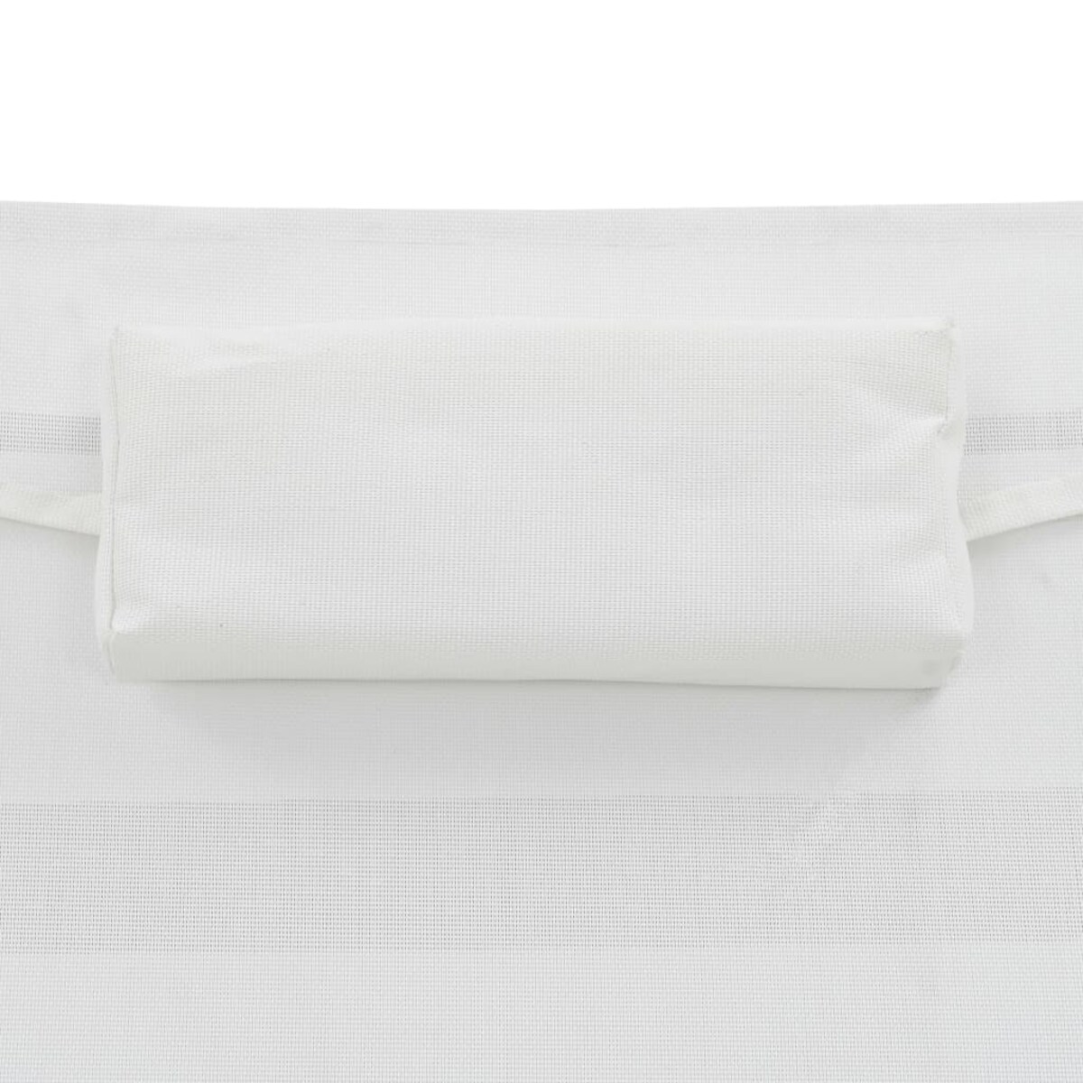 vidaXL Leżak ogrodowy z poduszką, polirattan, czarny