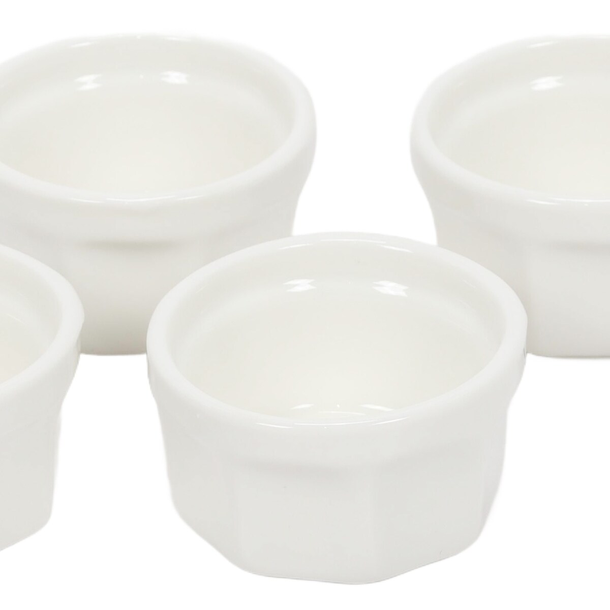 Miseczki na przekąski z porcelany, 4 szt.