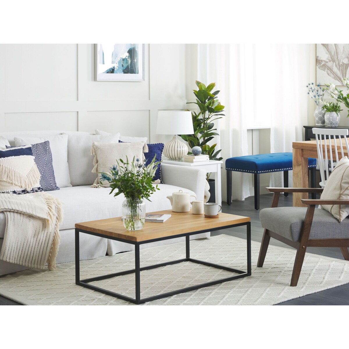 Stolik kawowy jasne drewno PROVO II