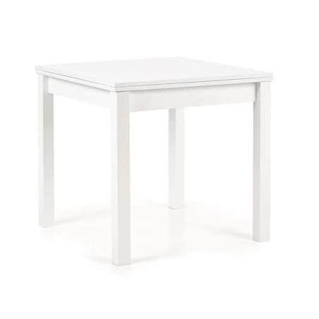 Stół GRACJAN 80(160)x80 biały rozkładany