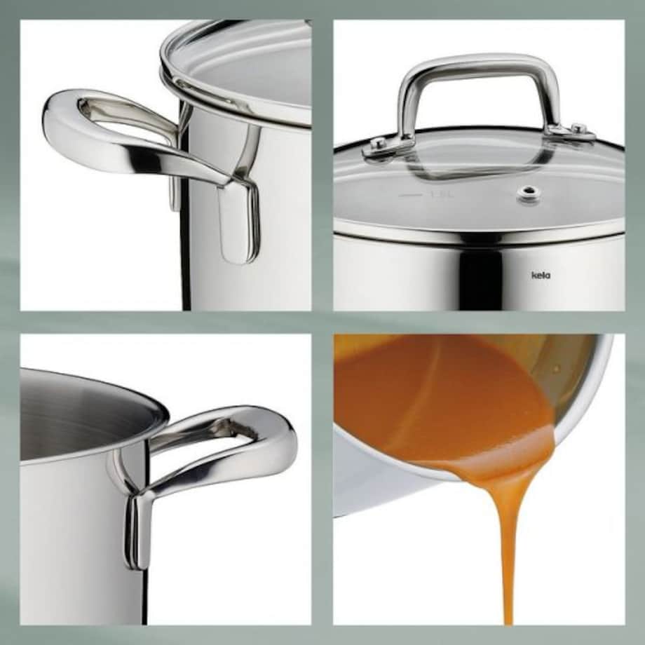 Garnek z pokrywką (4,6 l) Flavoria Kela