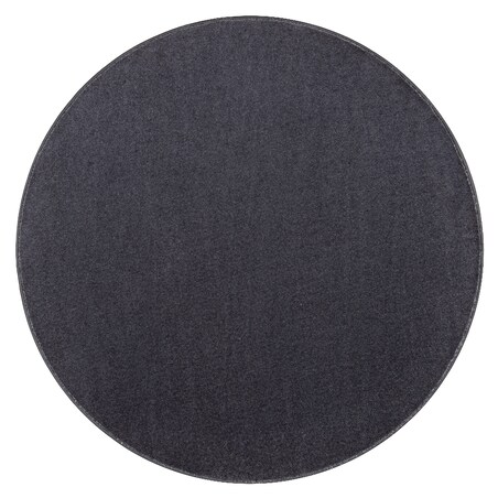 Dywan koło SEDUCTION antracyt 99 miękka, koło 100 cm