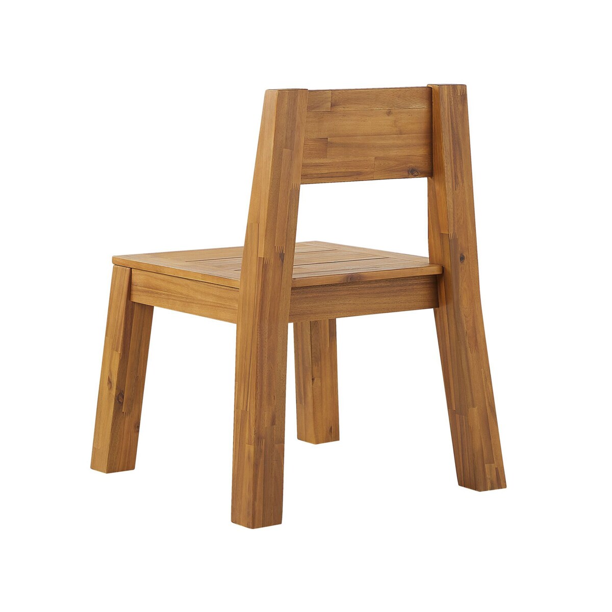 Zestaw 4 krzeseł ogrodowych drewno akacjowe LIVORNO