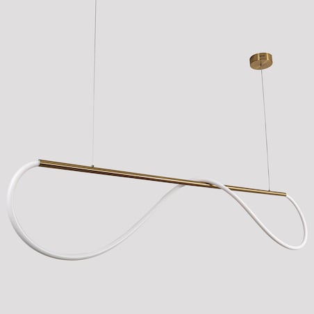 Lampa sufitowa wisząca Light Prestige Meleca złoty LED CCT 3000K/4000K/6000K (regulowana) 1 szt.