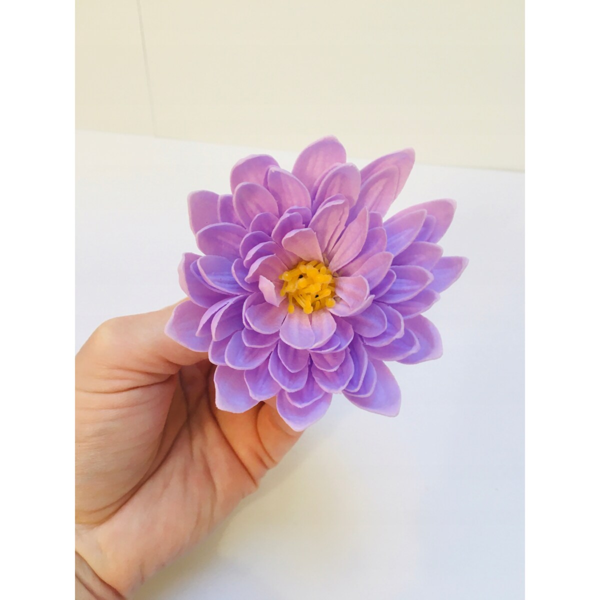 KWIATY MYDLANE FIOLETOWY do bukietu stroik box dekoracja prezent upominek