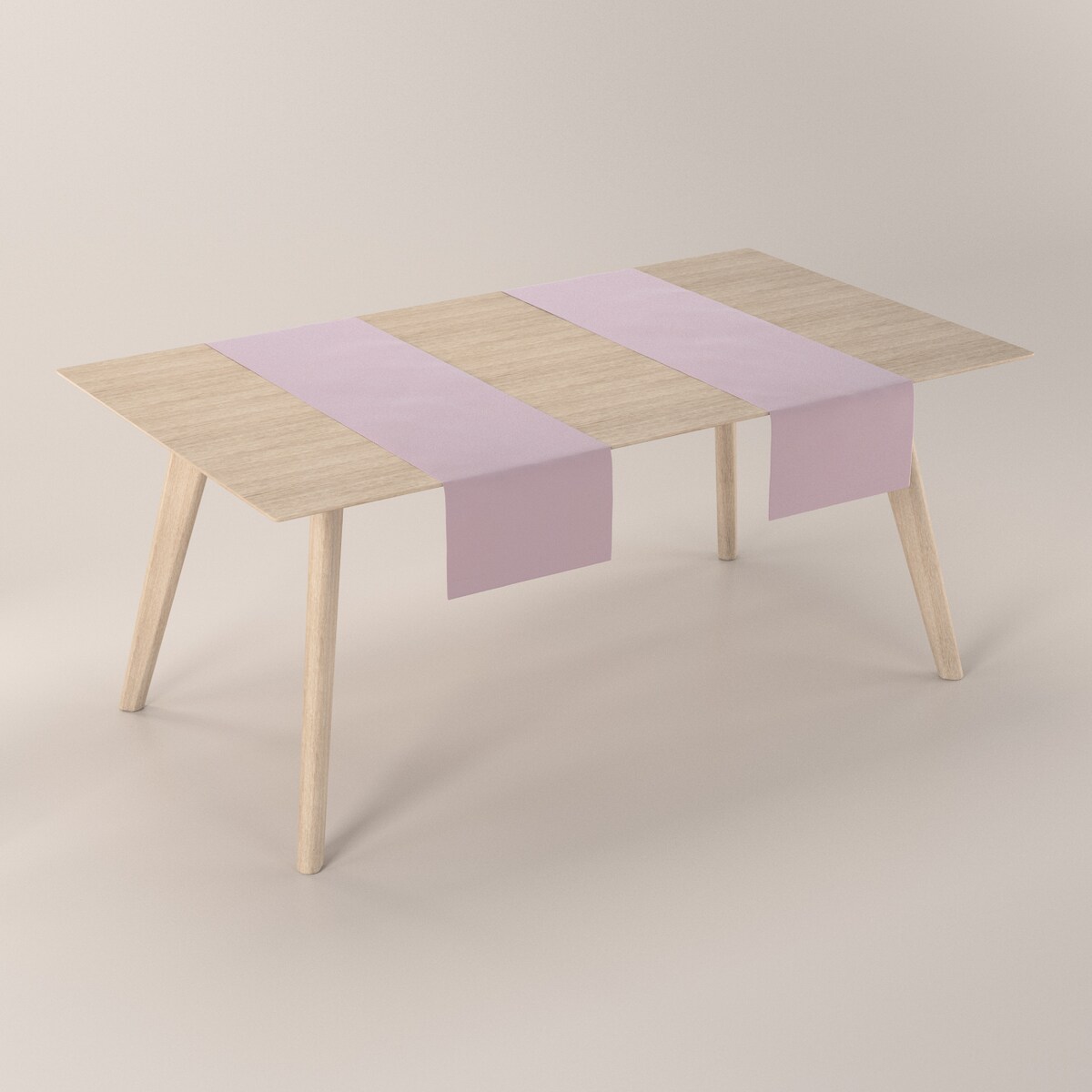 Bieżnik prostokątny 40x130 zgaszony róż