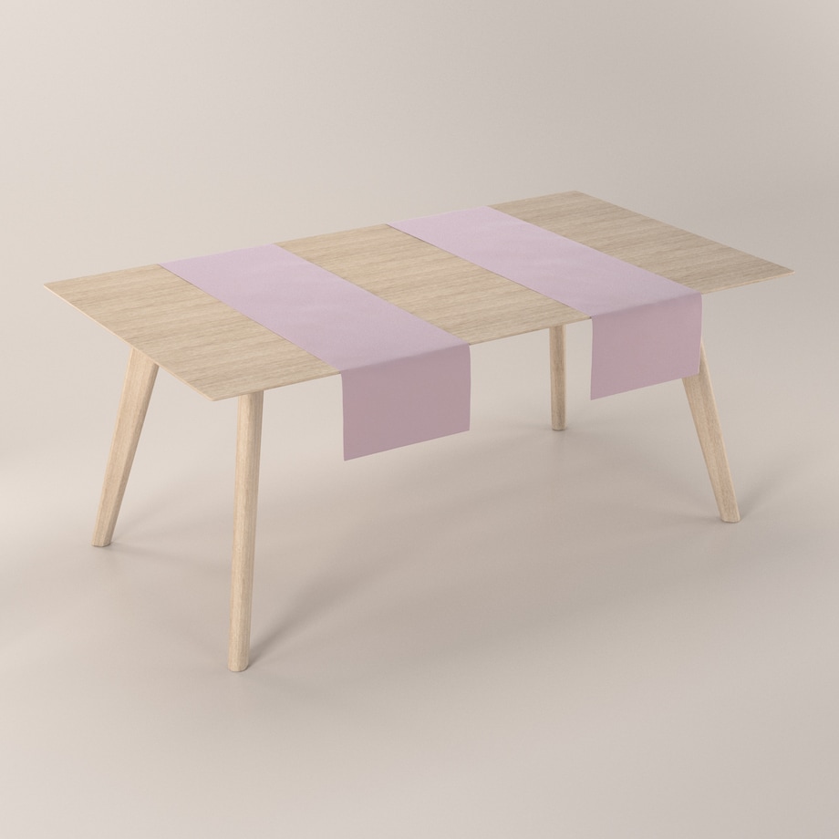 Bieżnik prostokątny 40x130 zgaszony róż