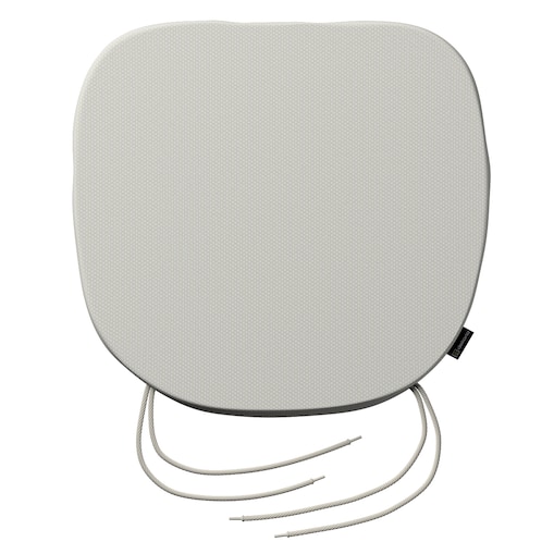 Poduszka na krzesło Bartek, jasny szary, 40 x 37 x 2,5 cm, Living II