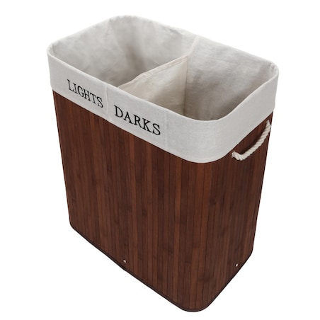 Kosz na pranie 60x52x32 cm LIGHTS DARKS