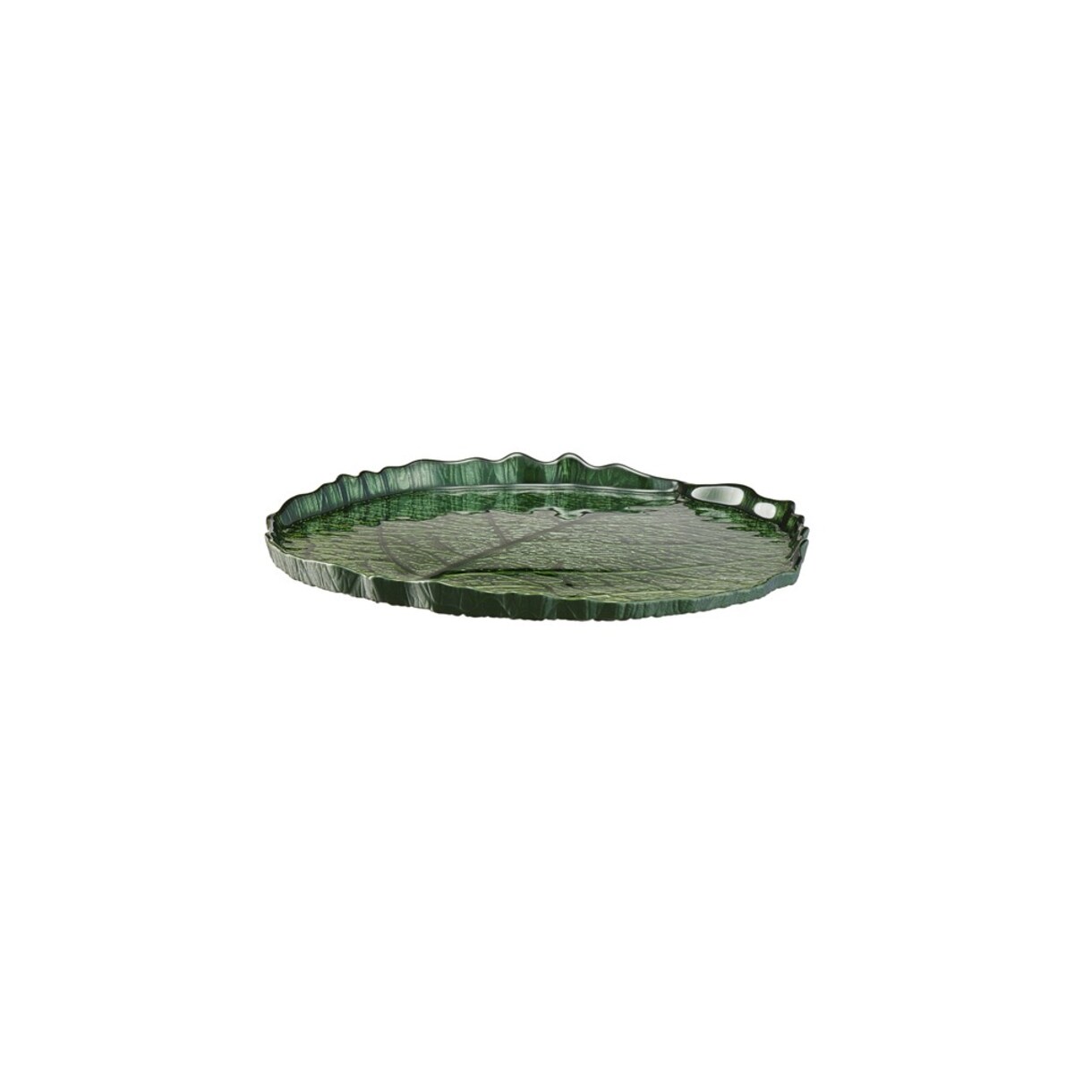 VILLA ITALIA Talerzyk deserowy szklany 16,5 cm GREEN AURA