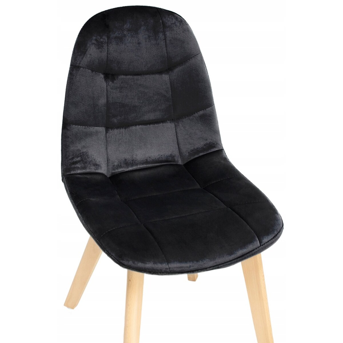 4 X Krzesło Do Jadalni Kuchni Stołu Zestaw Komplet Czarne